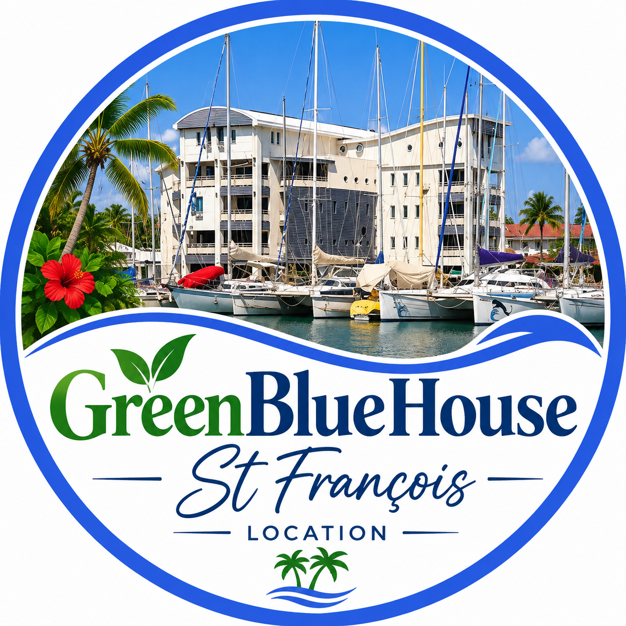 Greenbluehouse  St François location de vacances
